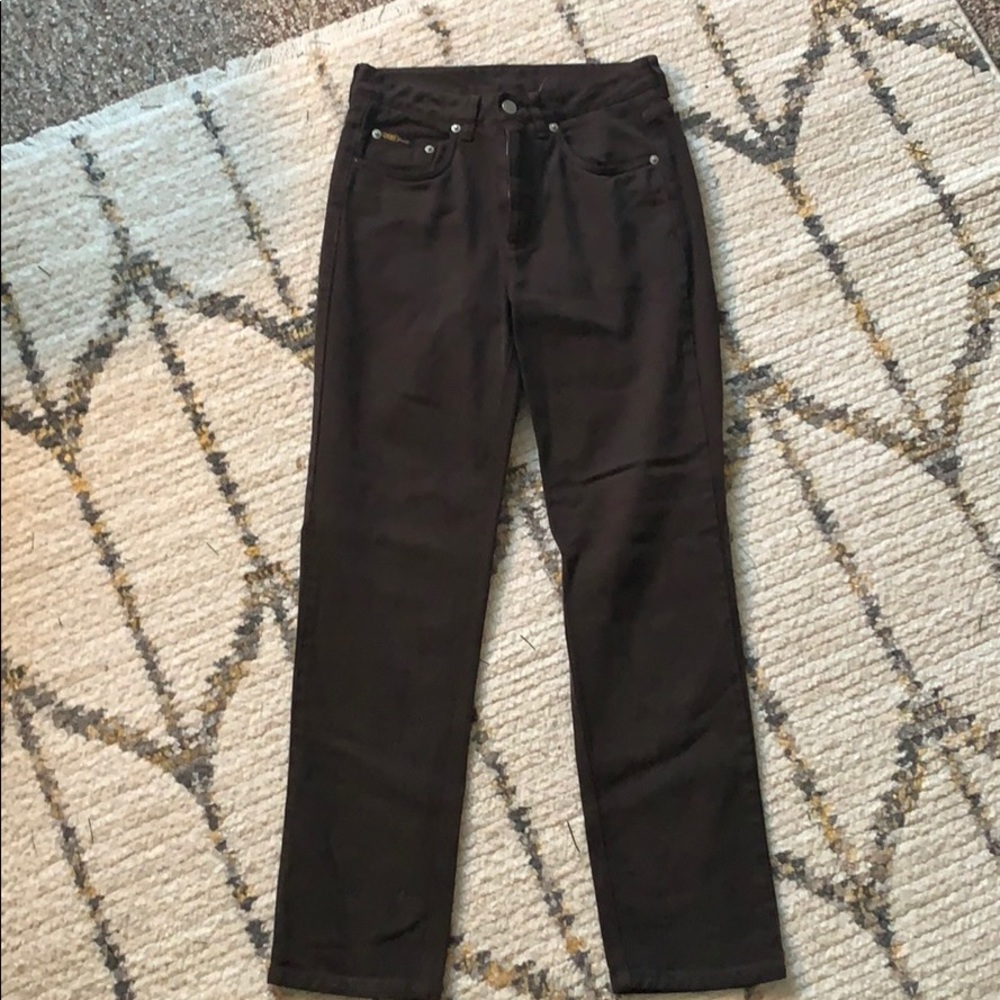 Brown jeans